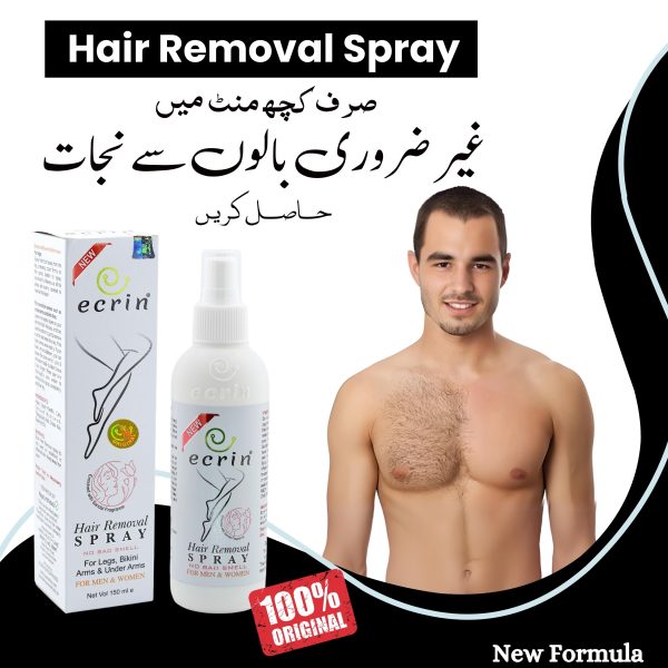 The Original Ecrin Hair Remover Spray