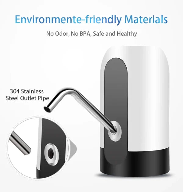 Automatic Water Dispenser Water Pump Wireless Electric Auto Suction Water Pump