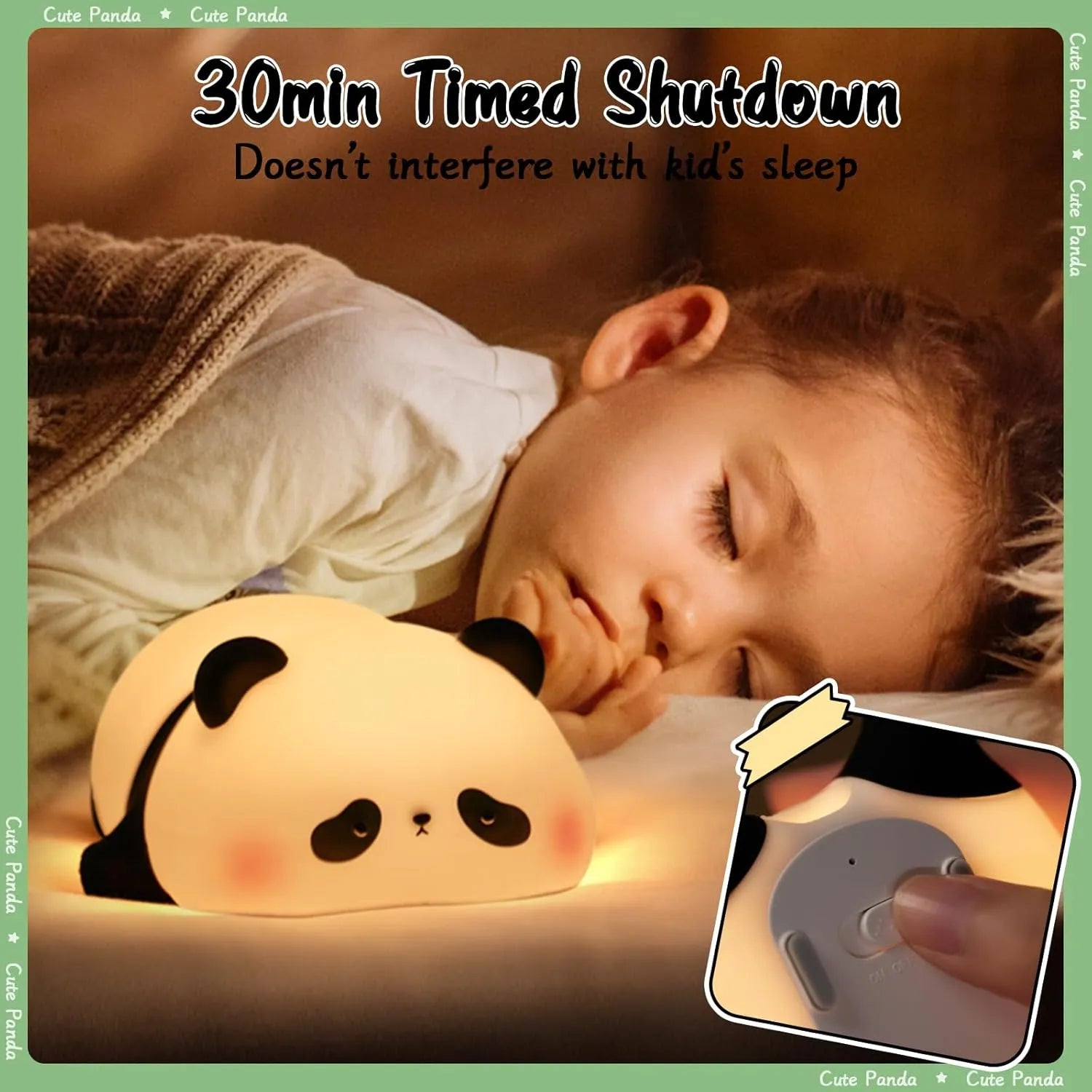 Silicone Cute Panda Lamp 🎁
